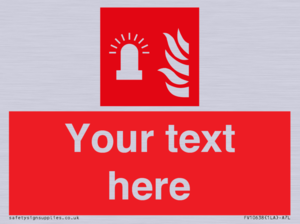 Custom Fire: Fire alarm flashing light